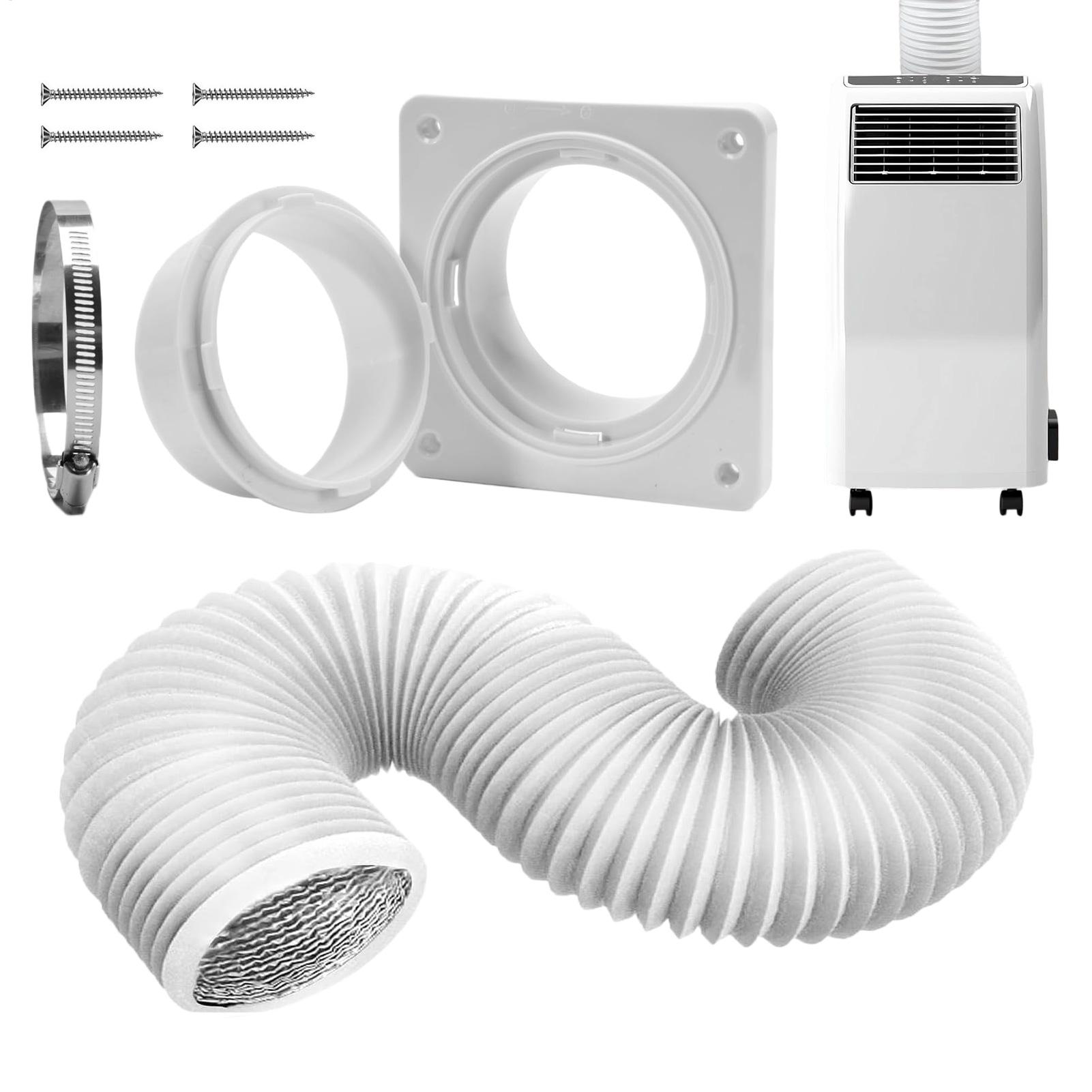 Commercial Kitchen Vent - Portable Ac Window Kit Wall Mounted
