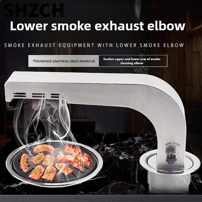 Updraft BBQ Vent Hood Elbow Co - Commercial Kitchen Vent recension och pris
