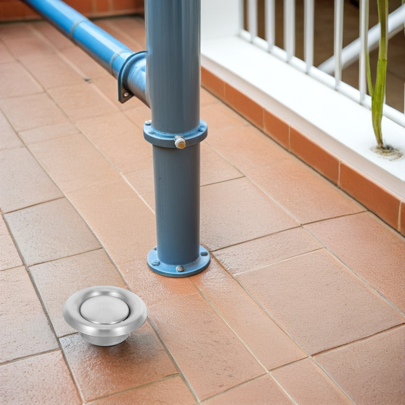 Stainless Steel Adjustable Bal - Commercial Kitchen Vent recension och pris
