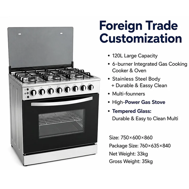 Commercial 6-Burner Gas Stove  - Commercial Kitchen Gas Stove recension och pris