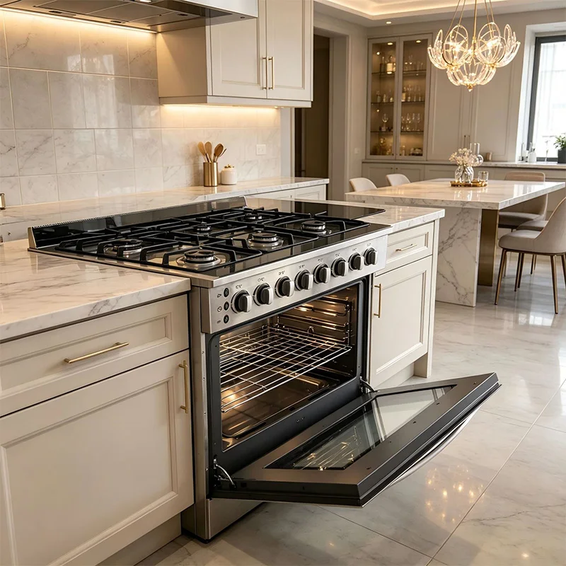 Commercial 6-Burner Gas Stove  - Commercial Kitchen Gas Stove recension och pris