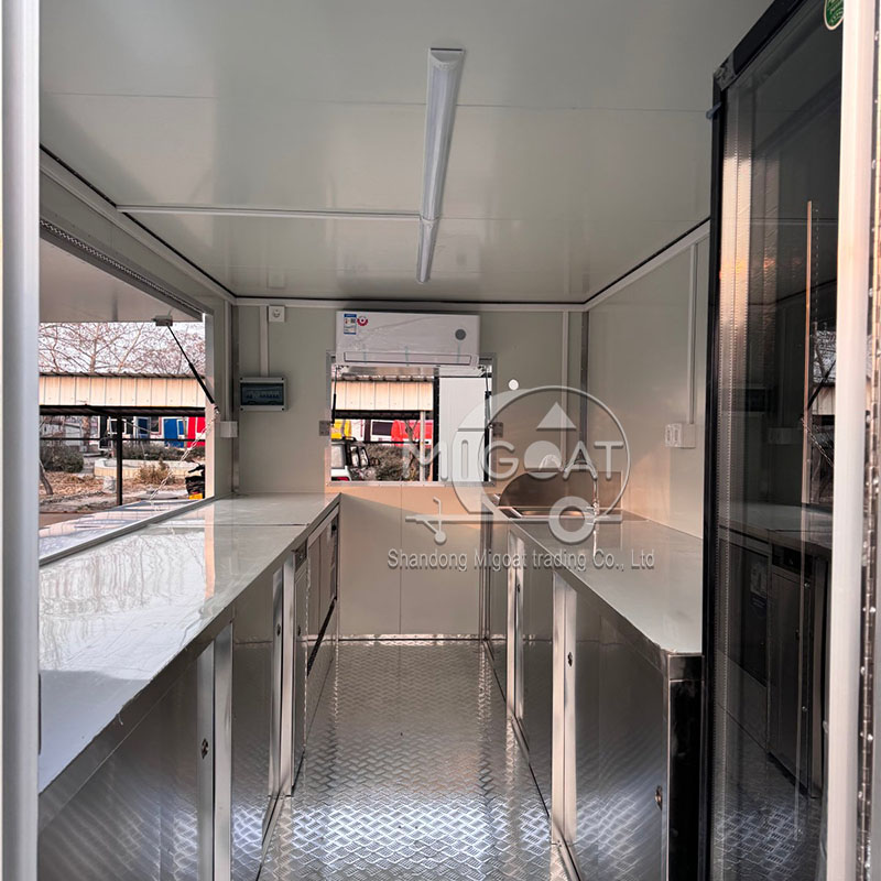 Stainless Steel Mobile Food Tr - Commercial Kitchen Air Conditioner recension och pris