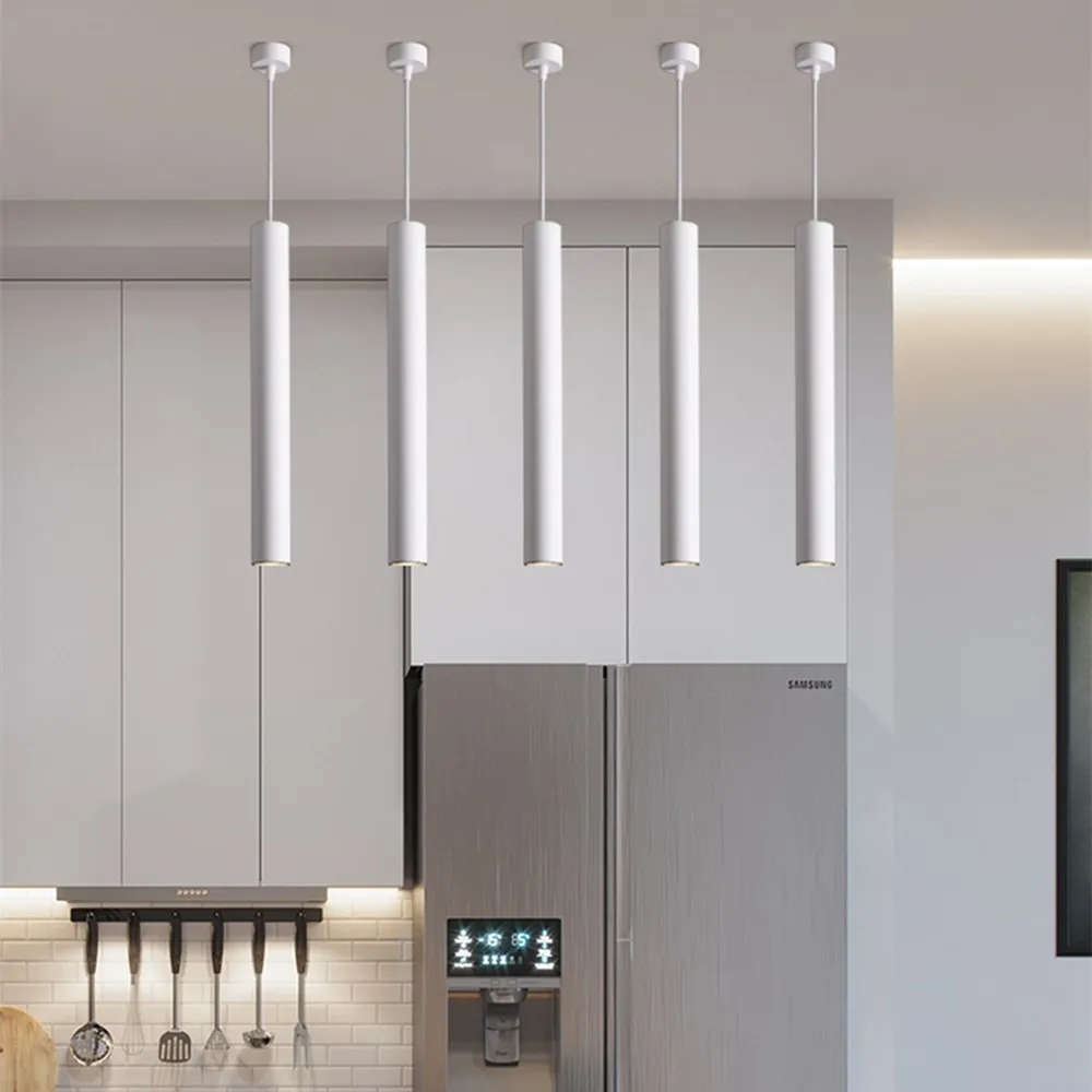 Modern LED Pendant Lamp Long T - Commercial Kitchen Island recension och pris
