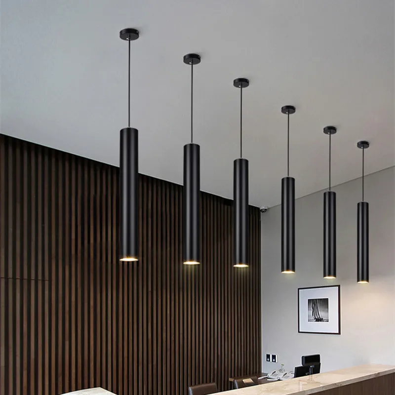Modern LED Pendant Lamp Long T - Commercial Kitchen Island recension och pris