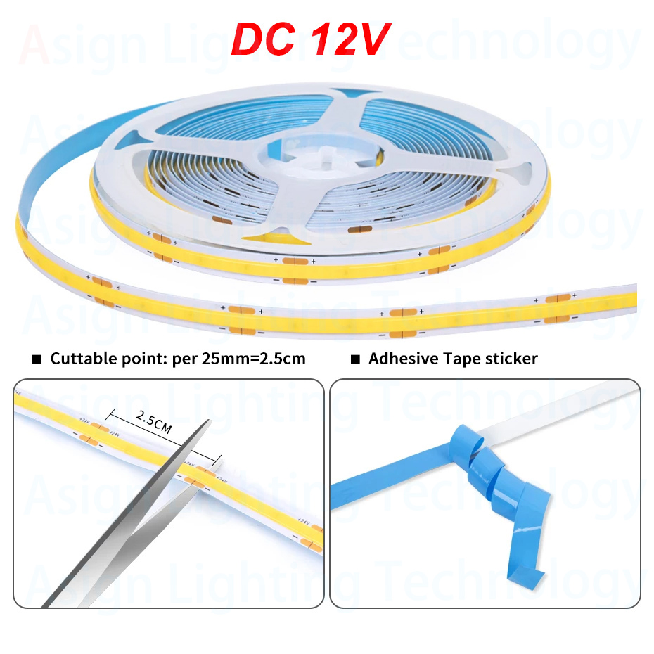 320LEDs/m Only COB Strip Light - Commercial Kitchen Lights recension och pris