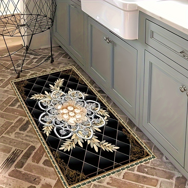 Modern Luxury Long Runner Rug  - Commercial Kitchen Background recension och pris