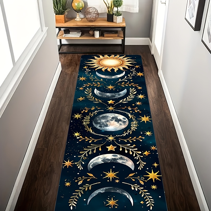 Modern Luxury Long Runner Rug  - Commercial Kitchen Background recension och pris
