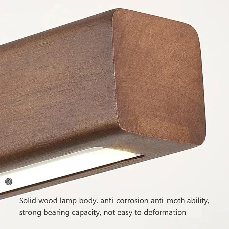 LED Pendant Light Nordic Wood  - Commercial Kitchen Island recension och pris