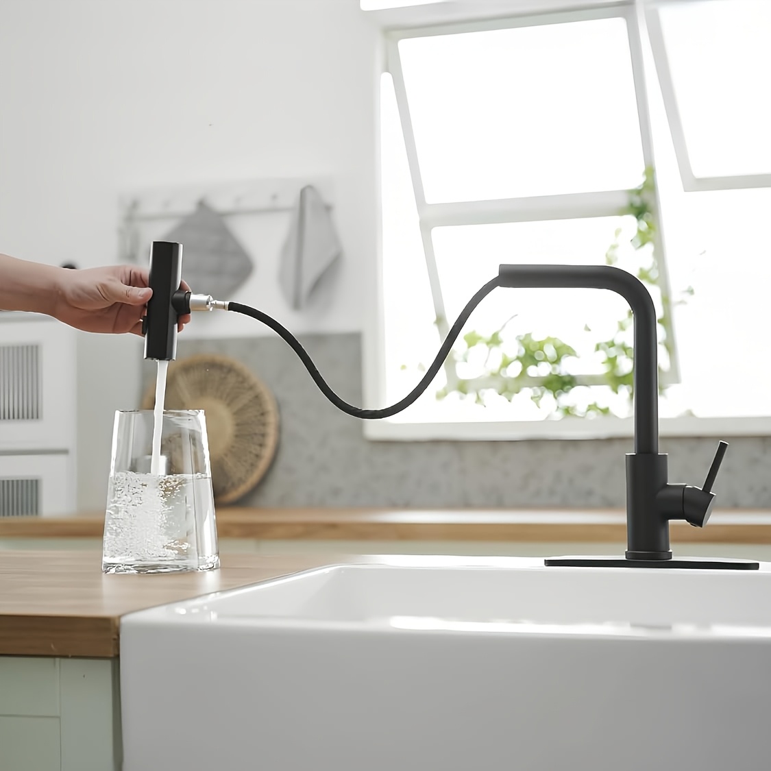 1 PC Black Kitchen Faucet With - Commercial Kitchen Faucet recension och pris