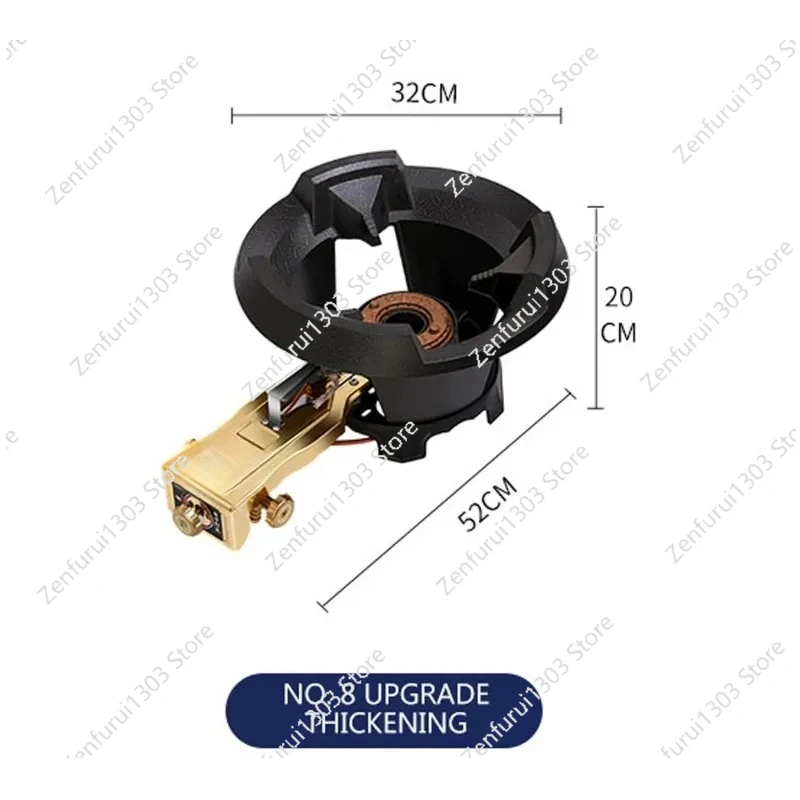 Commercial Fierce Fire Gas Sto - Commercial Kitchen Gas Stove recension och pris