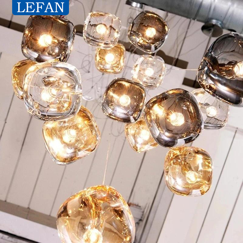 Modern Crystal LED Chandelier  - Commercial Kitchen Island recension och pris