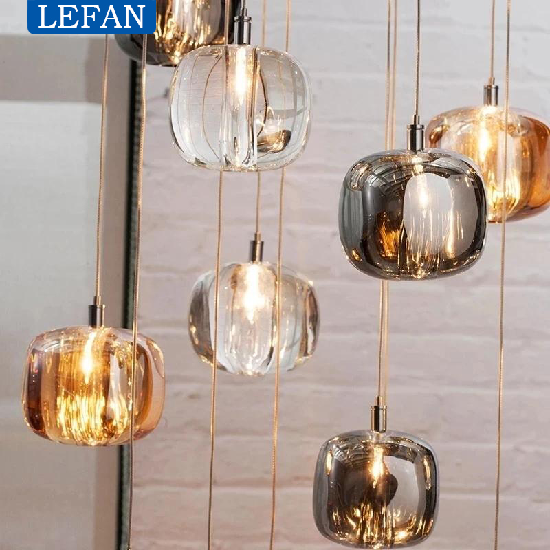 Modern Crystal LED Chandelier  - Commercial Kitchen Island recension och pris