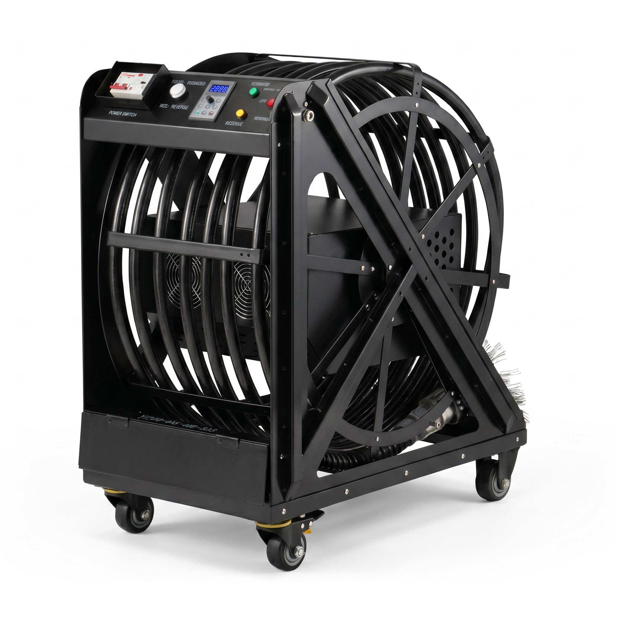 Electric Rotary Brush Degrease - Commercial Kitchen Vent recension och pris