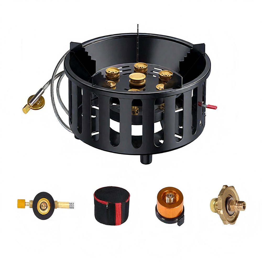 High-Power 7-Core 21000W Porta - Commercial Kitchen Gas Stove recension och pris