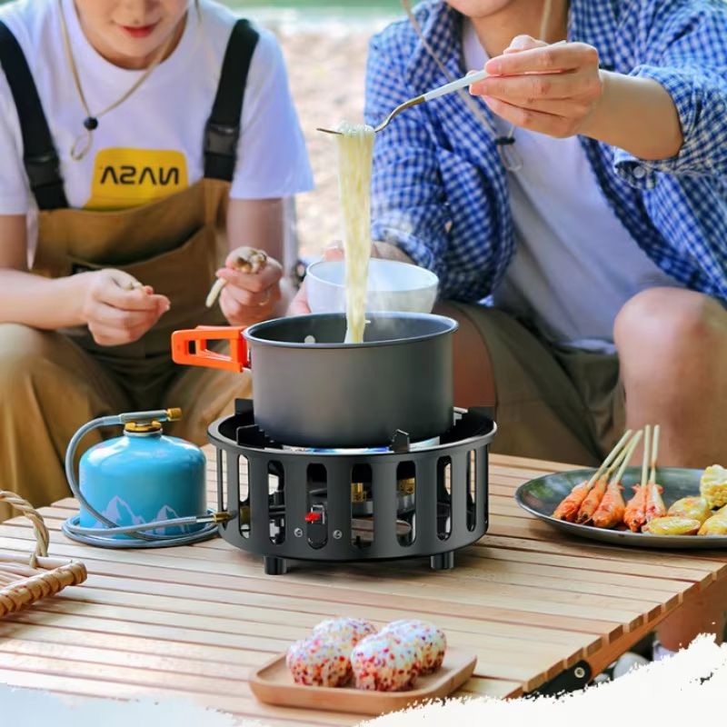 High-Power 7-Core 21000W Porta - Commercial Kitchen Gas Stove recension och pris