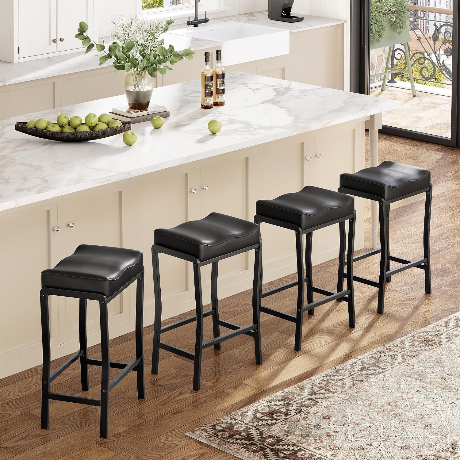 Counter Height Bar Stools Set  - Commercial Kitchen Island recension och pris
