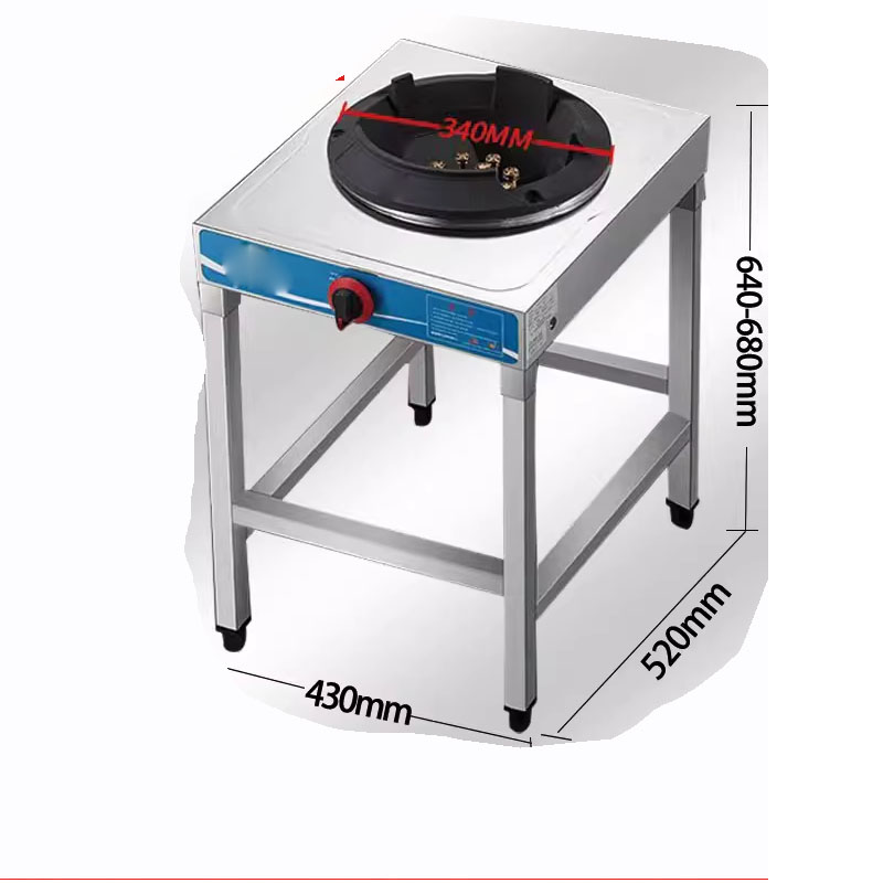 Commercial Fierce Fire Stove R - Commercial Kitchen Gas Stove recension och pris