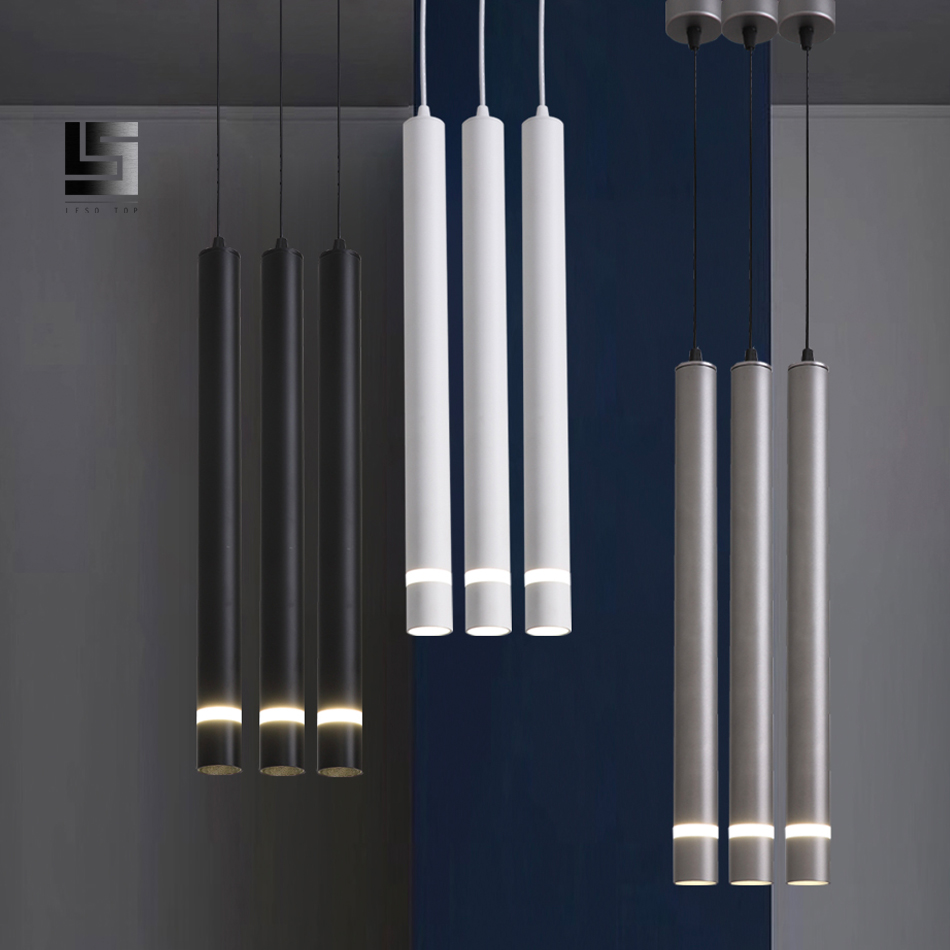 Modern led Pendant Lamp Long T - Commercial Kitchen Island recension och pris