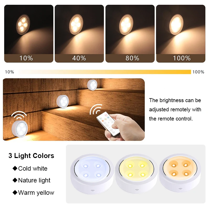 3 Colors LED Under Cabinet Lig - Commercial Kitchen Lights recension och pris