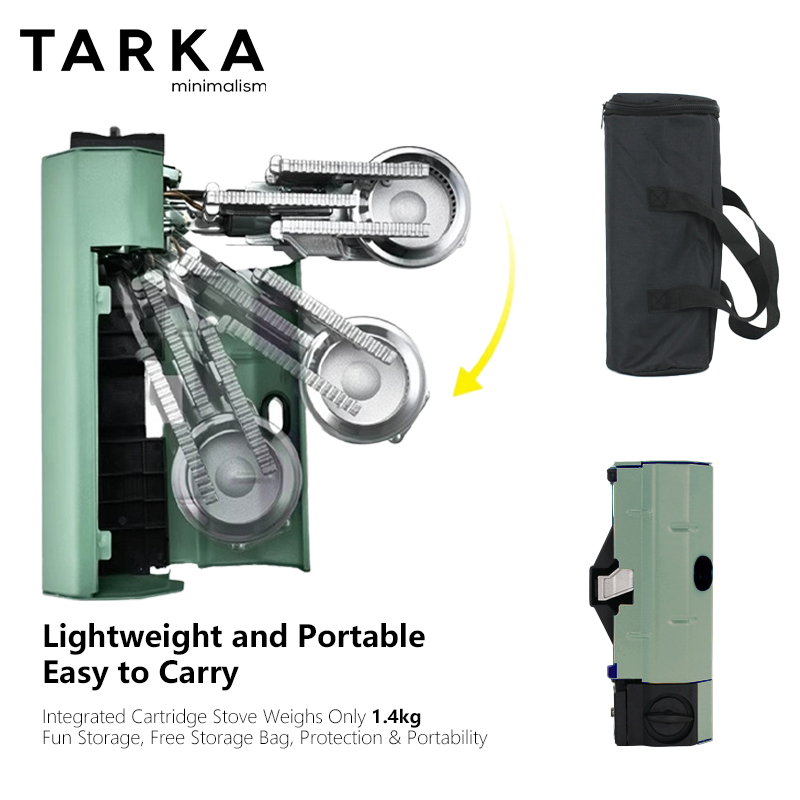 TARKA Cassette Stove Camping F - Commercial Kitchen Burner recension och pris