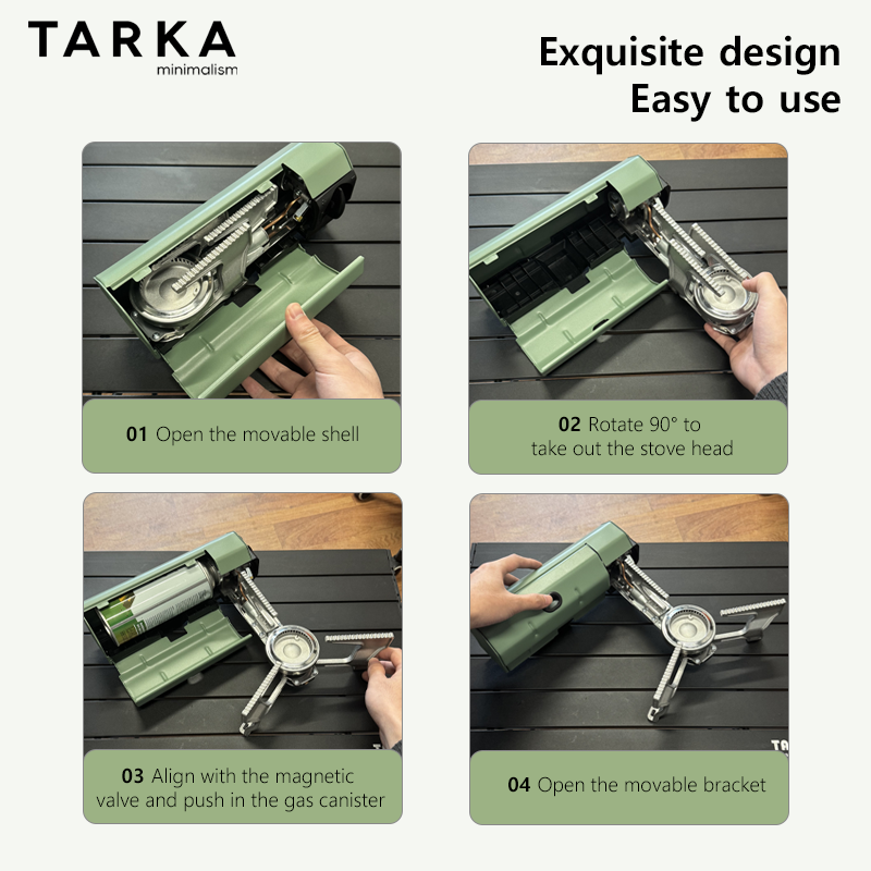 TARKA Cassette Stove Camping F - Commercial Kitchen Burner recension och pris